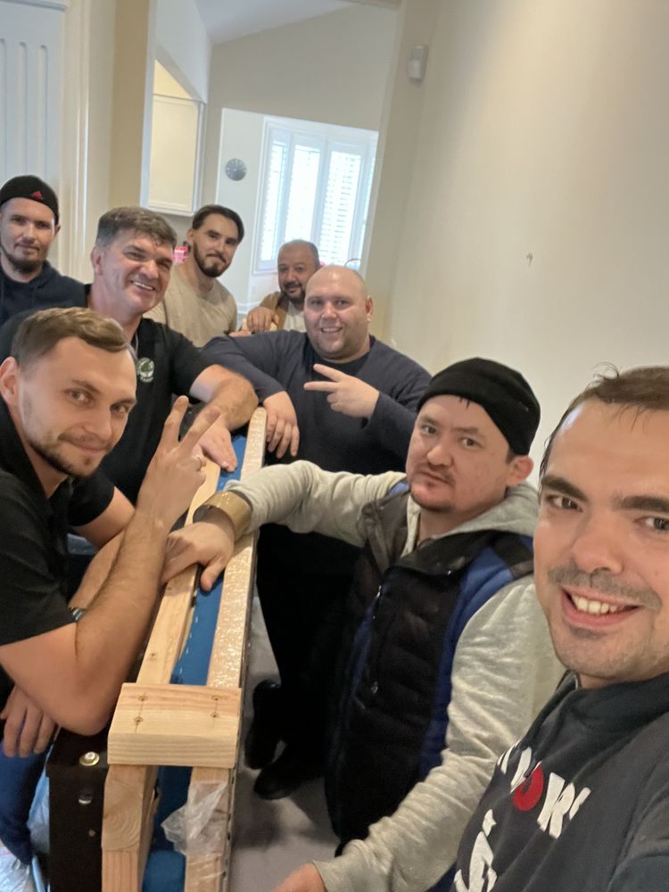 AT Movers crew coordinating a move