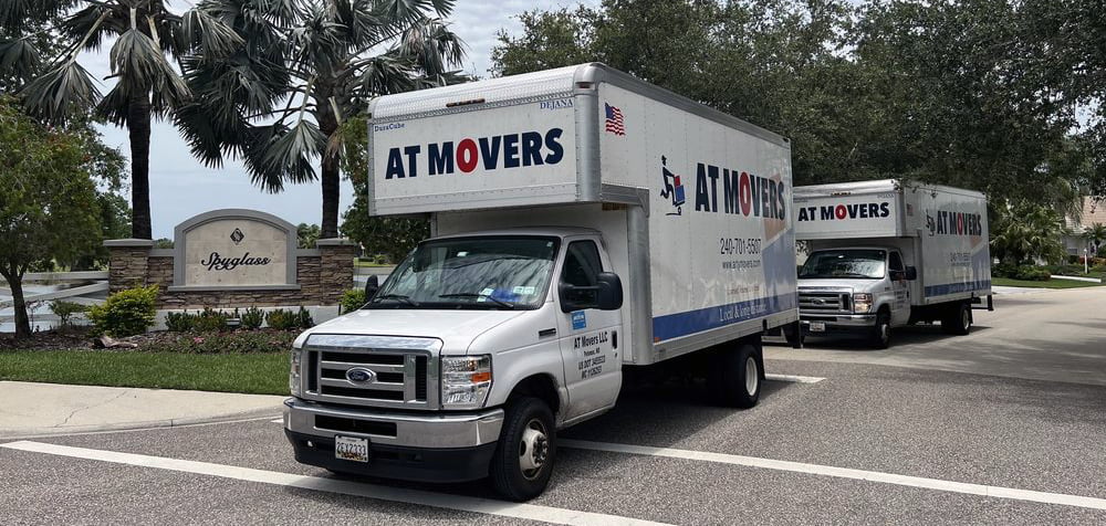 AT Movers trucks